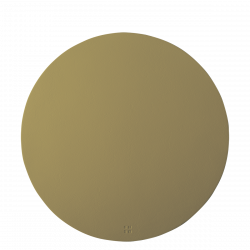 Tischset rund PVC Gold ø 38 cm Elements Ambiente