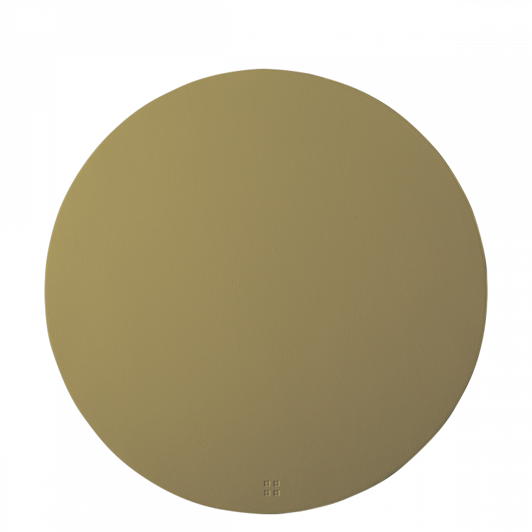 Tischset rund PVC Gold ø 38 cm Elements Ambiente