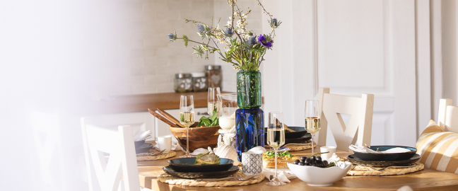 Drei Tipps für ein Frühlings-Tablesetting im "Hamptons"-Stil