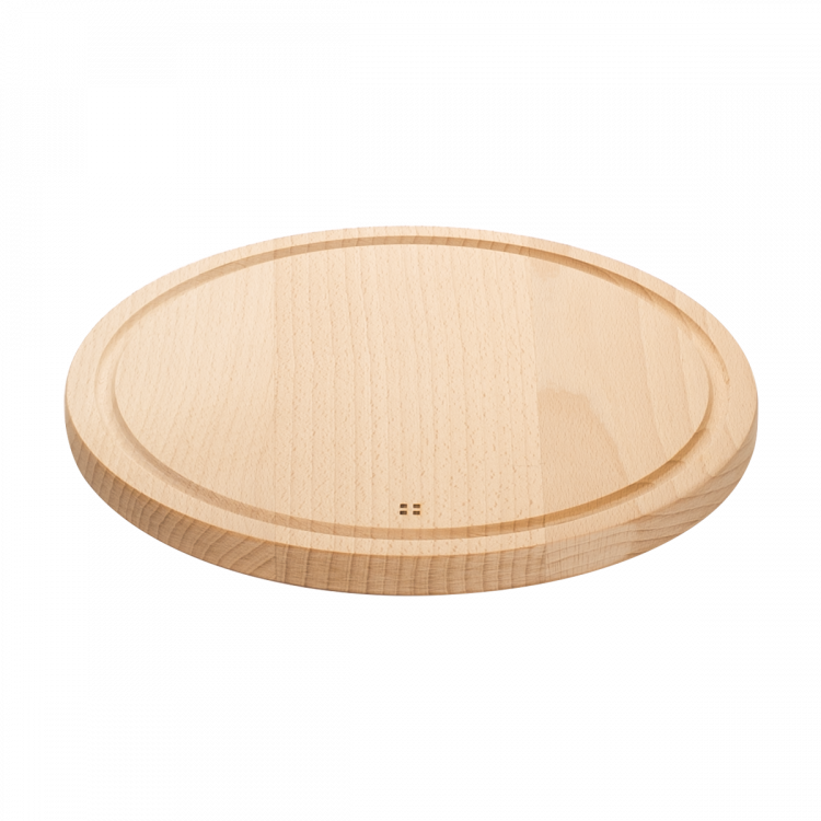 Schneidebrett rund - Basic Wooden