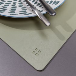 Tischset rechteckig PVC Olive 45 x 32 cm Elements Ambiente