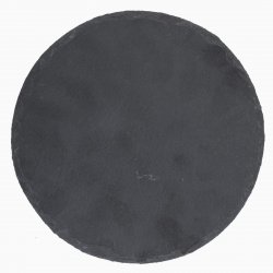 Schiefertablett-Set rund ø 9 cm 4 tlg. - Flow