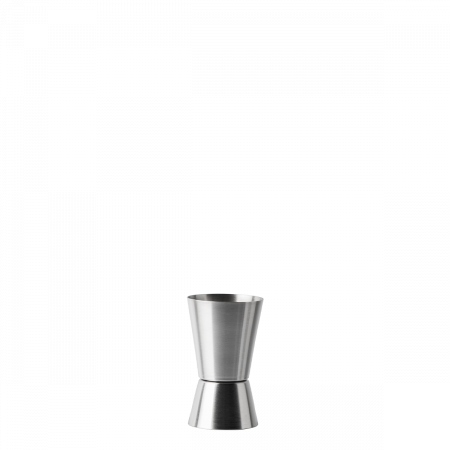 Messbecher CNS matt 20 ml / 40 ml auf Hängekarton Basic Bar