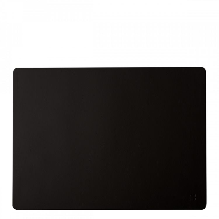 Tischset rechteckig PVC schwarz 45 x 32 cm Elements Ambiente