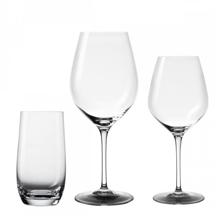 Starter-Set 18-tlg. Optima Glas Lunasol