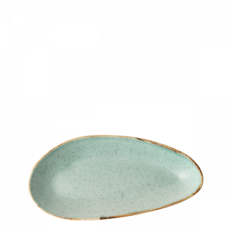 Platte oval 25 cm - Gaya Sand türkis Lunasol