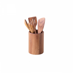 Kellentopf Akazie 17.8 cm ø 12.7 cm - FLOW Wooden