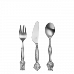Kinderbesteck 3-tlg. Platinum Line TOM