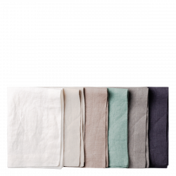 Stoff-Tischset 35 x 50 cm Kalk - Gaya Ambiente