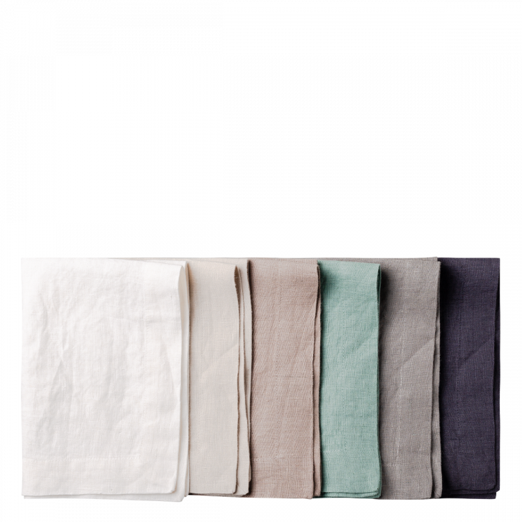 Stoff-Tischset 35 x 50 cm Kalk - Gaya Ambiente