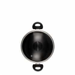 Kasserolle 24 cm mit Glasdeckel Venus Lunasol Induktion