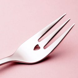 Geschenkset mit Herz 6 tlg. - Love Cutlery