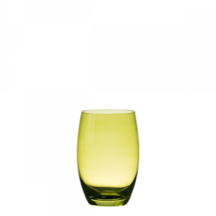 Tumbler Barrel 460 ml grün Set 6-tlg. Optima Glas Lunasol color