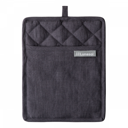 Topflappen 19 x 24 cm Anthrazit - Gaya Ambiente