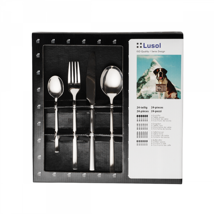 Besteckset 24-tlg. - Vogue poliert