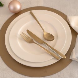 Besteckset 16-tlg. - Salamanca PVD Champagne ganz matt
