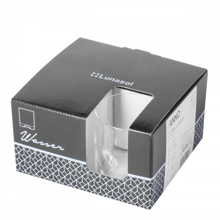 Wasser-Glas Tumbler Set 4-tlg. 300 ml - Anno Glas Lunasol