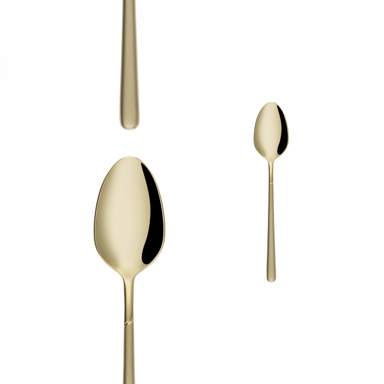 Besteckset 16-tlg. - Kyoto PVD Champagne teilsatiniert