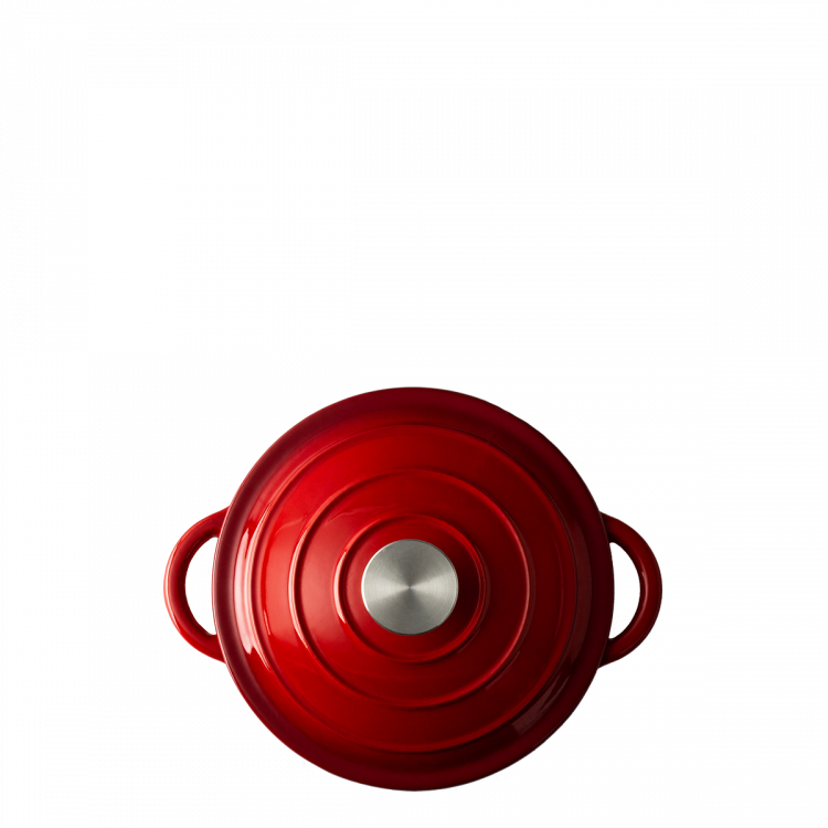 Gusseisentopf emailliert rot ø 20 cm Jupiter Lunasol