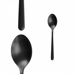 Besteckset 24 tlg. - Faro PVD schwarz ganz matt