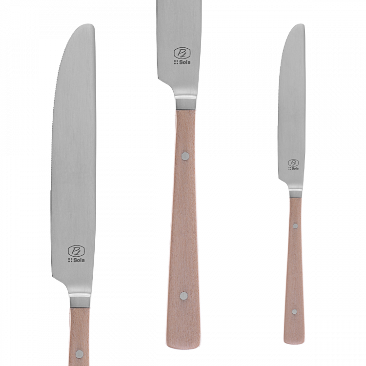 Besteckset 24-tlg. Image Maple Wood