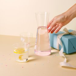 Krug rosa/klar 750 ml - Ichendorf