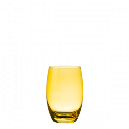 Tumbler Barrel 460 ml gelb Set 6-tlg. Optima Glas Lunasol color