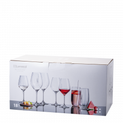 Starter-Set 18-tlg. Optima Line Glas Lunasol