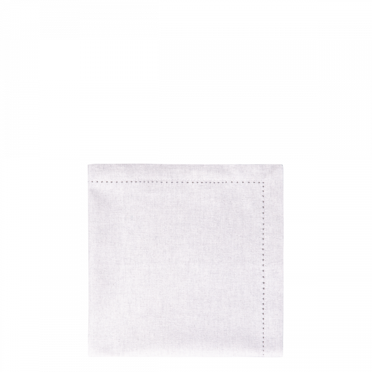 Stoffservietten 45 x 45 cm Grau-Melange, 2 Stk. - Basic Ambiente