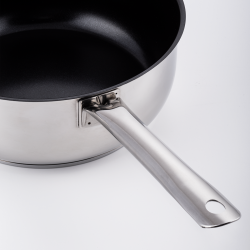 Stielkasserolle ø 16 cm, H: 7.5 cm ohne Deckel Saturn Lunasol