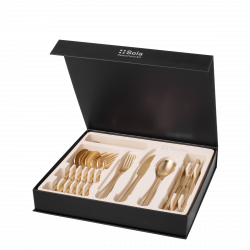 Besteckset 16-tlg. - Living PVD Champagne poliert