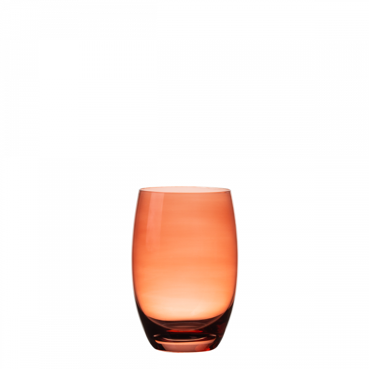 Tumbler Barrel 460 ml rot Set 6-tlg. Optima Glas Lunasol color