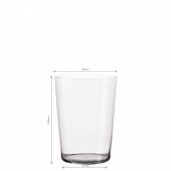 21st Century Glas Lunasol Color - Longdrink 515 ml hellgrau Set 6-tlg.