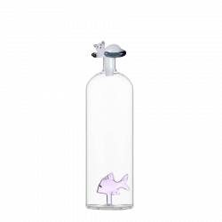 Flasche - Fisch pink und Katze weiss/schwarz Ichendorf
