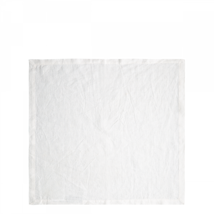 Stoffservietten 50 x 50 cm Offwhite, 2 Stk. - Gaya Ambiente