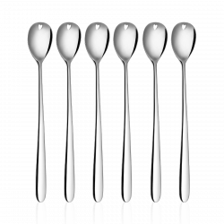 Latte Macchiatolöffel mit Herz 6 tlg. - Love Cutlery
