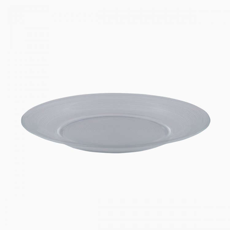 Teller flach 21 cm Set 4-tlg.- Basic Chic Glas
