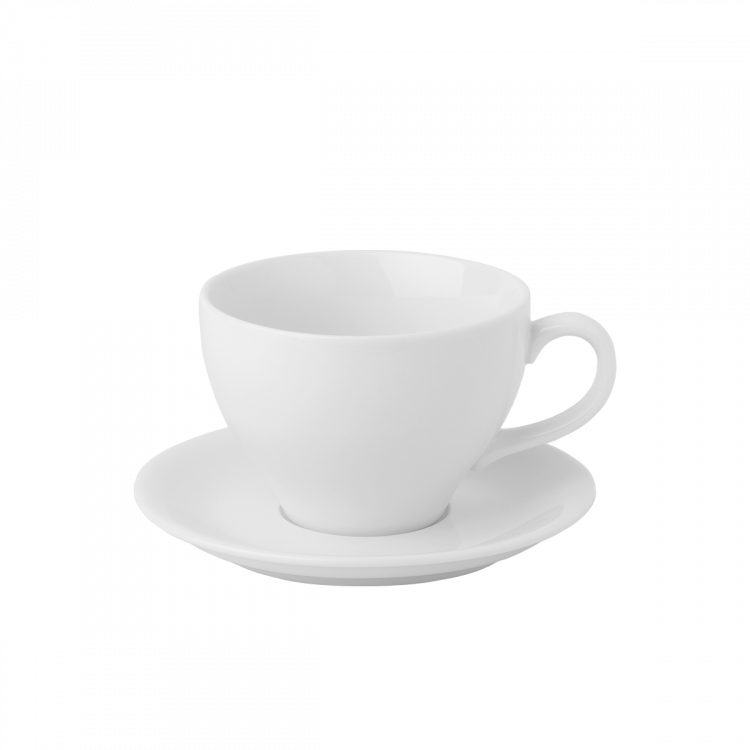 Cappuccino Tasse big weiss - Elements