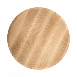 Holzteller ø 30cm - Flow Wooden