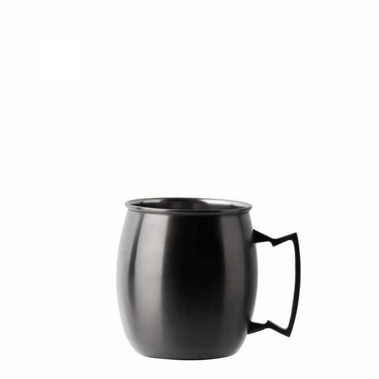 Moscow Mule Mug PVD schwarz matt 550 ml Basic Bar