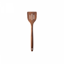 Wender / Spachtel mit Schlitzen Teak 30.5 cm - GAYA Wooden