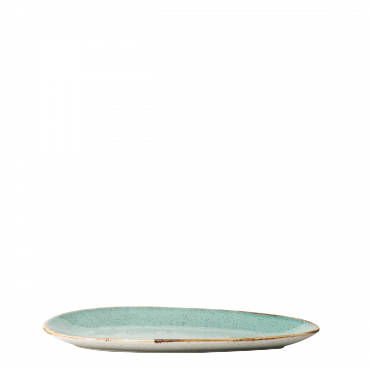 Platte oval 25 cm - Gaya Sand türkis Lunasol