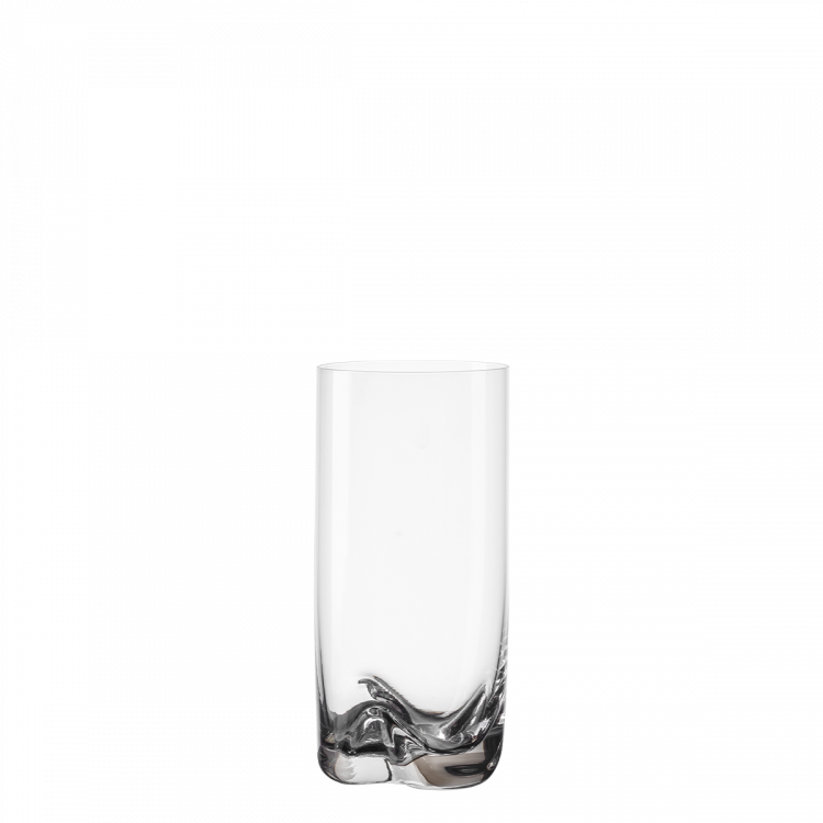 Longdrink Boden grau 350 ml Set 6-tlg. Anno Glas Lunasol Color