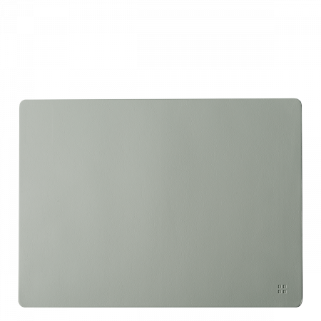 Tischset rechteckig PVC Silber 45 x 32 cm Elements Ambiente