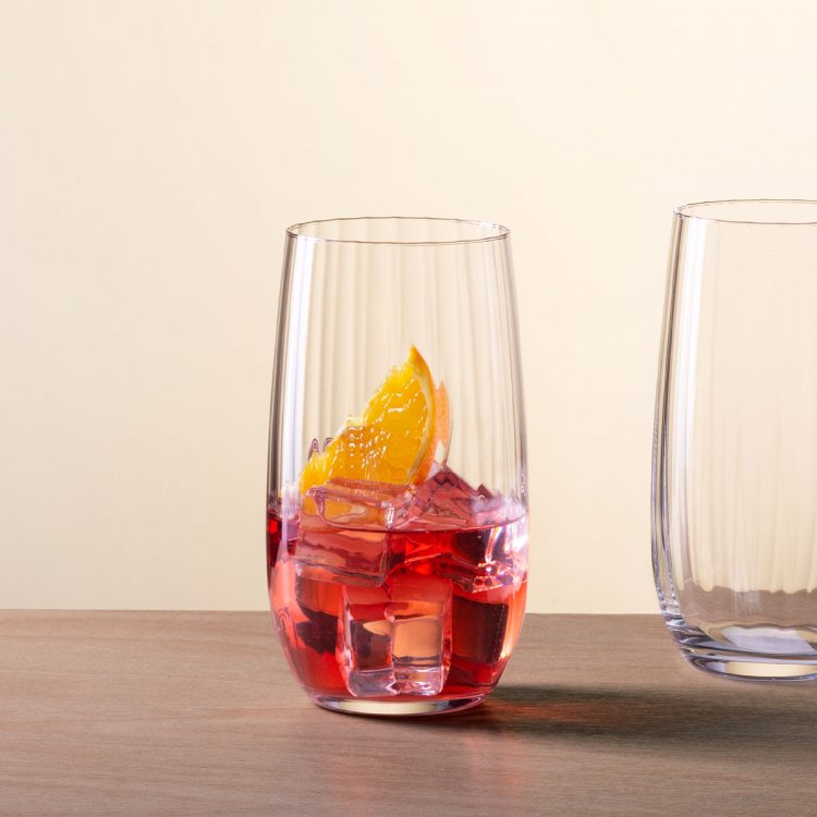 Tumbler 490 ml Set 6-tlg. - Optime Line Glas Lunasol
