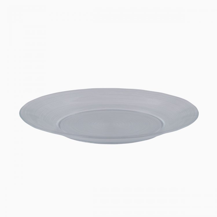 Teller flach 30 cm  Set 4-tlg.– Basic Chic Glas