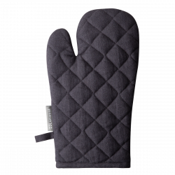 Ofenhandschuh 19 x 32 cm Anthrazit - Gaya Ambiente