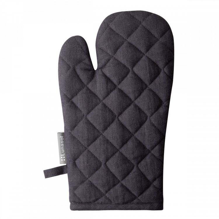 Ofenhandschuh 19 x 32 cm Anthrazit - Gaya Ambiente