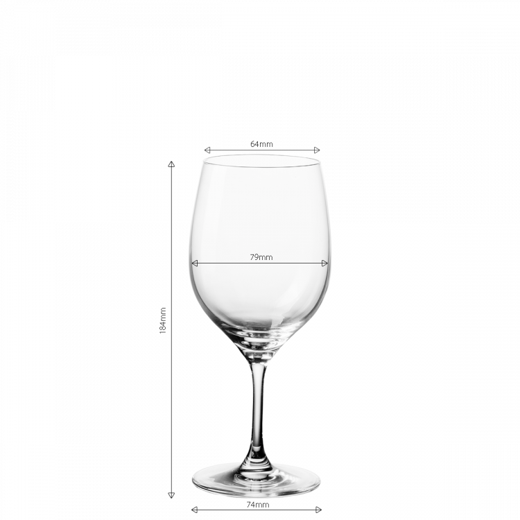 Weissweinglas 310 ml Set 4-tlg. - Anno Glas Lunasol