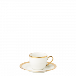 Mocca-Set 8-tlg. - FLOW Lunasol mit Gold-Rand